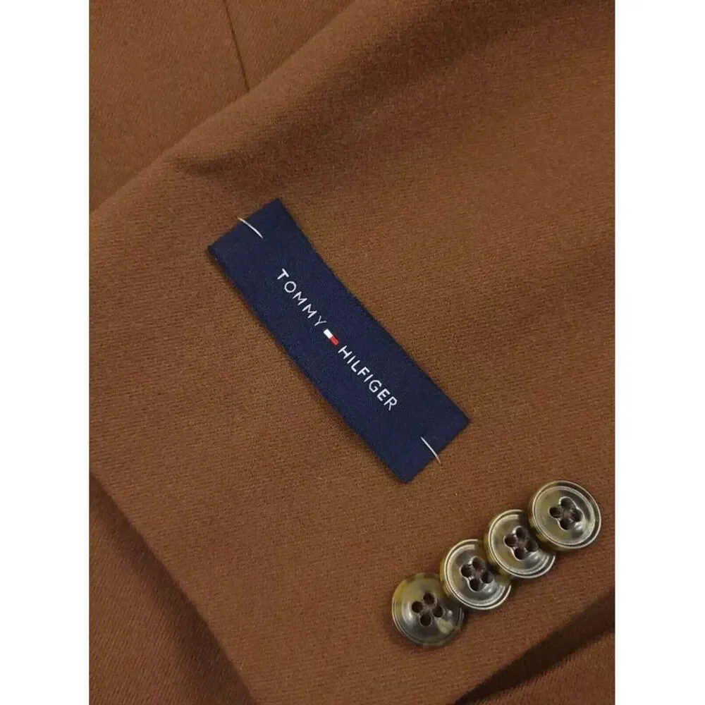 Tommy Hilfiger Brown Sport Coat Blazer